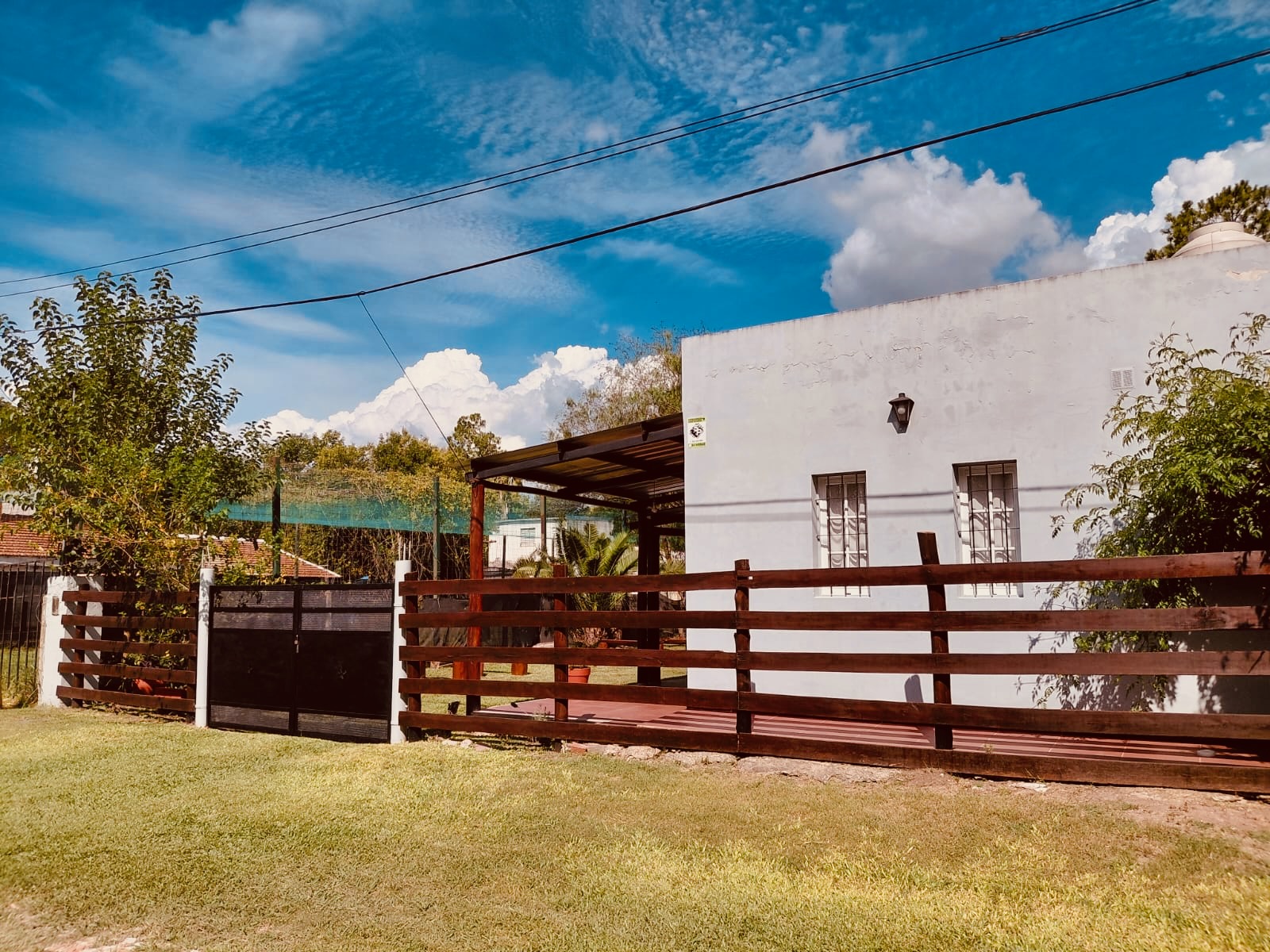 Vista lateral del espacio