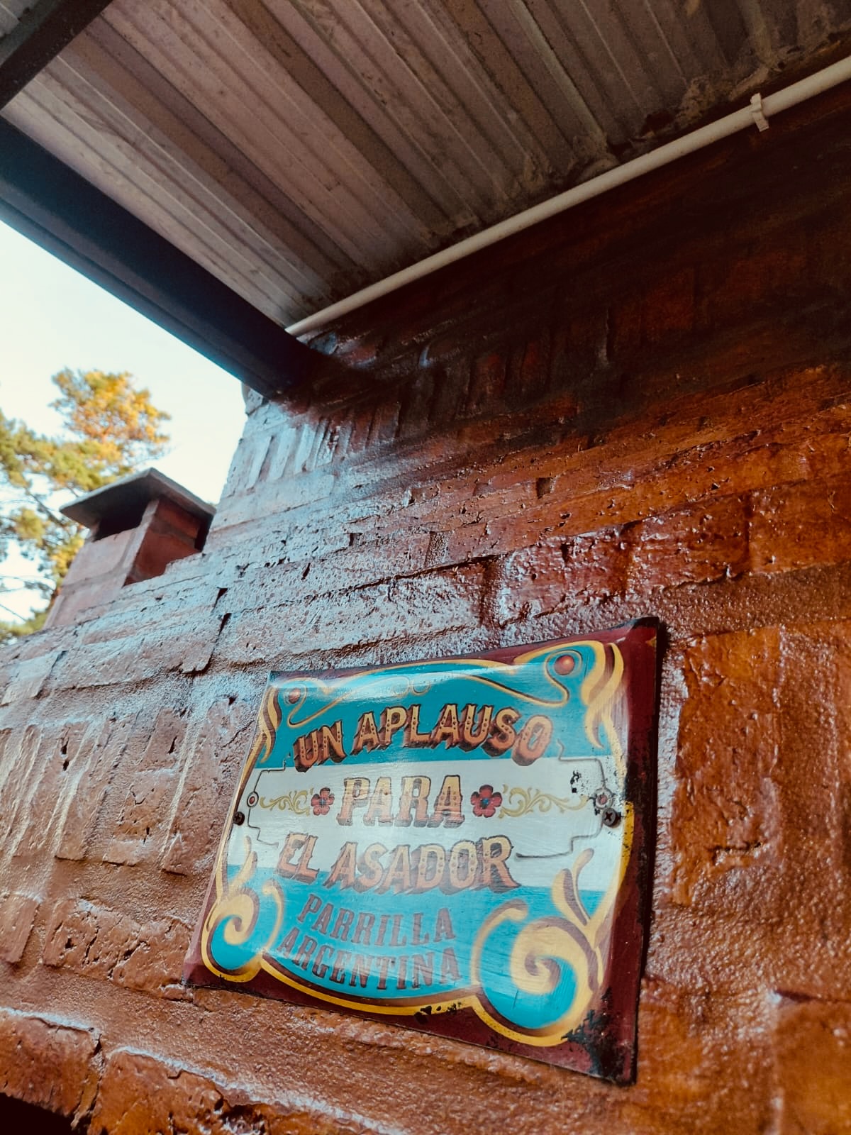 Detalle del horno de barro